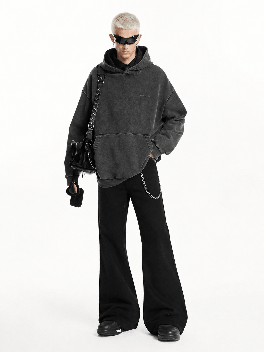 Drift Wide Flare Jeans Jet Black
