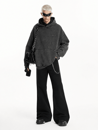 Drift Wide Flare Jeans Jet Black