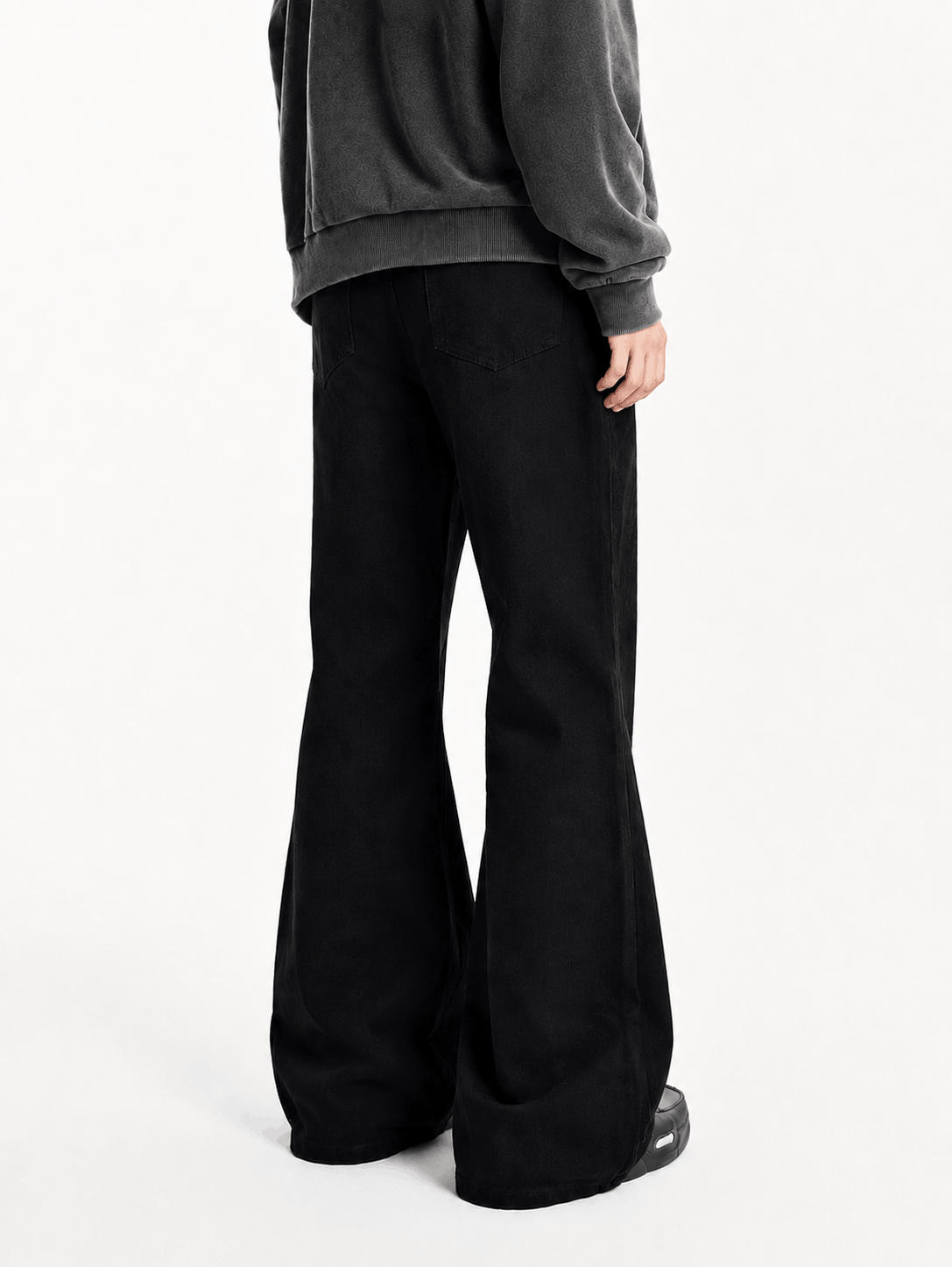 Drift Wide Flare Jeans Jet Black