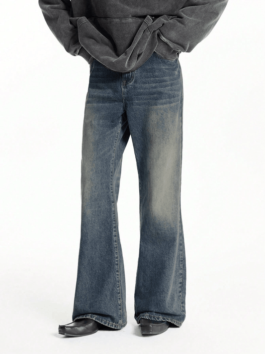 Drift Wide Flare Jeans Moss Wash