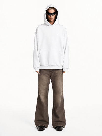 Drift Wide Flare Jeans Cocoa Smoke