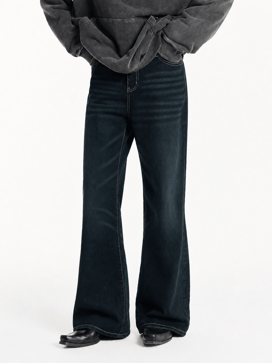 Drift Wide Flare Jeans Midnight Pine