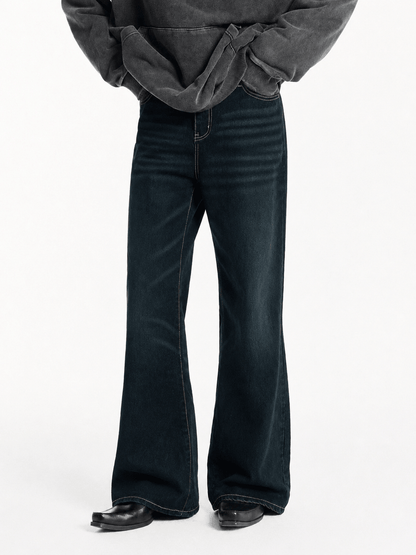 Drift Wide Flare Jeans Midnight Pine