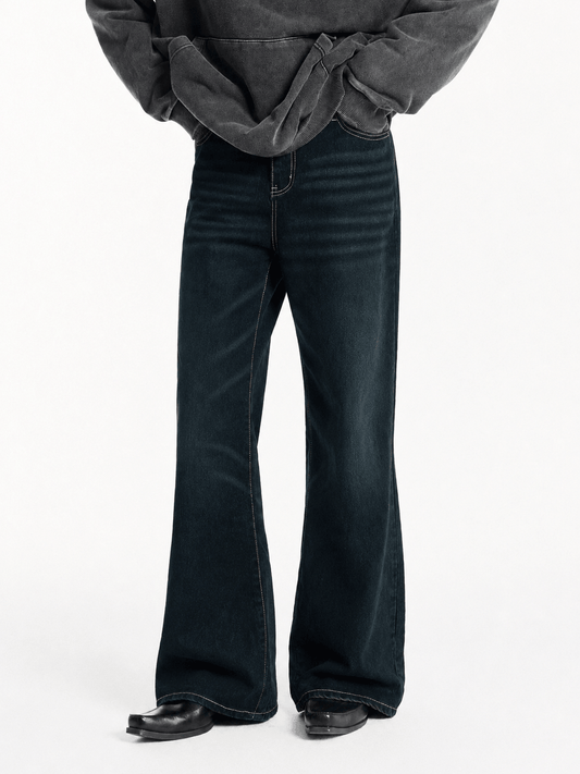 Drift Wide Flare Jeans Midnight Pine