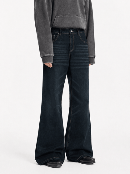 Drift Wide Flare Jeans Midnight Pine