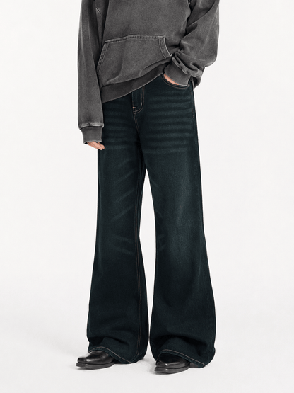 Drift Wide Flare Jeans Midnight Pine