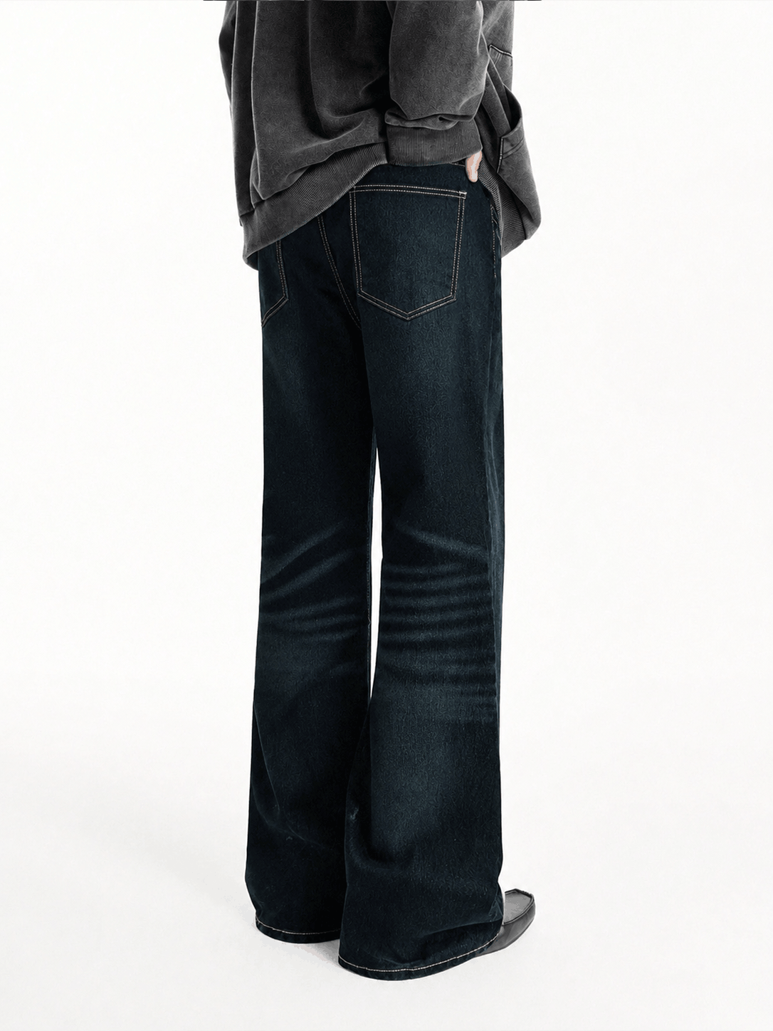 Drift Wide Flare Jeans Midnight Pine