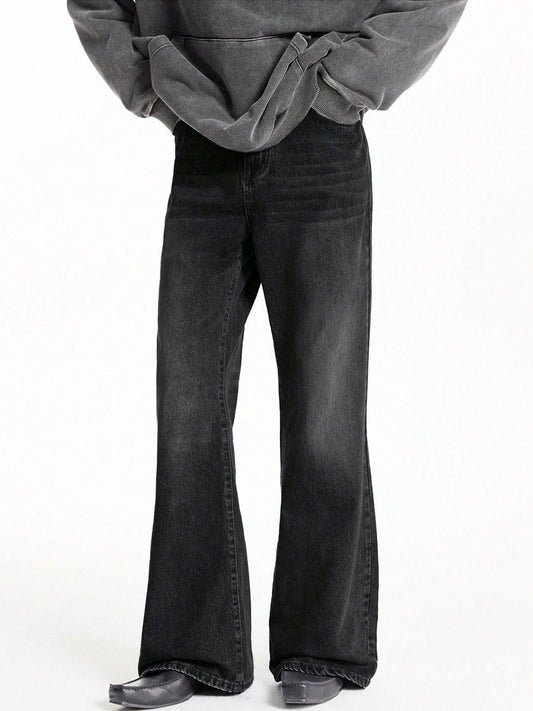 Drift Wide Flare Jeans Charcoal Night