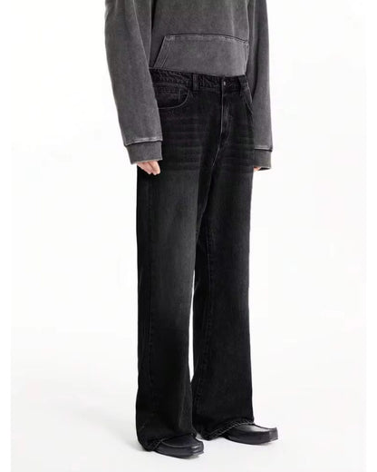 Drift Wide Flare Jeans Charcoal Night