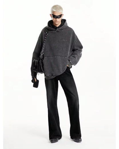 Drift Wide Flare Jeans Charcoal Night