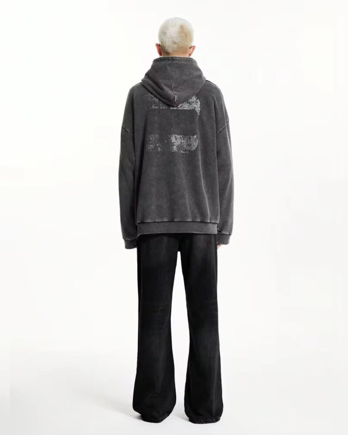 Drift Wide Flare Jeans Charcoal Night