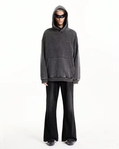Drift Wide Flare Jeans Charcoal Night