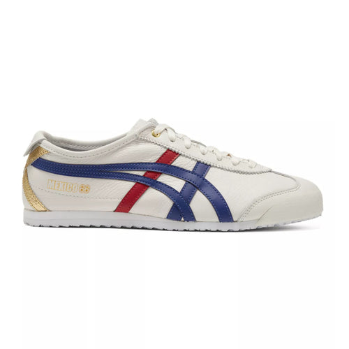 UNISEX SLIP ON (WHITE/DARK BLUE)