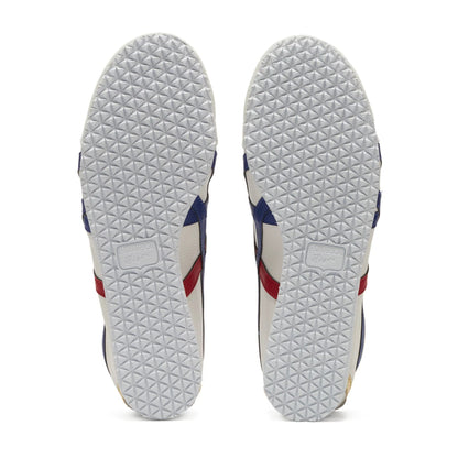 UNISEX SLIP ON (WHITE/DARK BLUE)