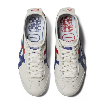 UNISEX SLIP ON (WHITE/DARK BLUE)