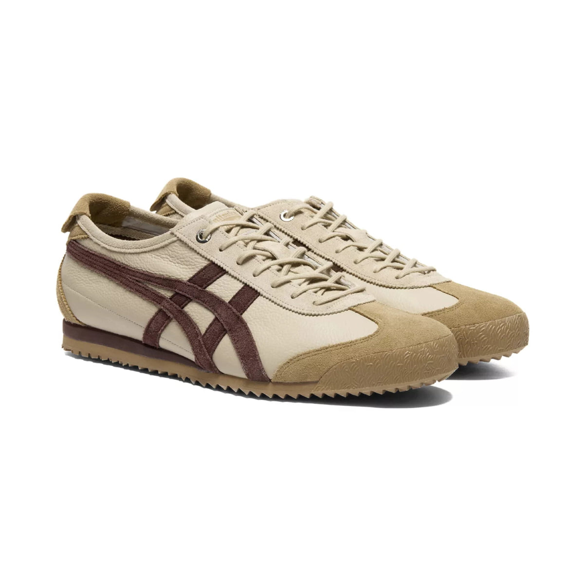 UNISEX SLIP ON (PUTTY/DARK BROWN)