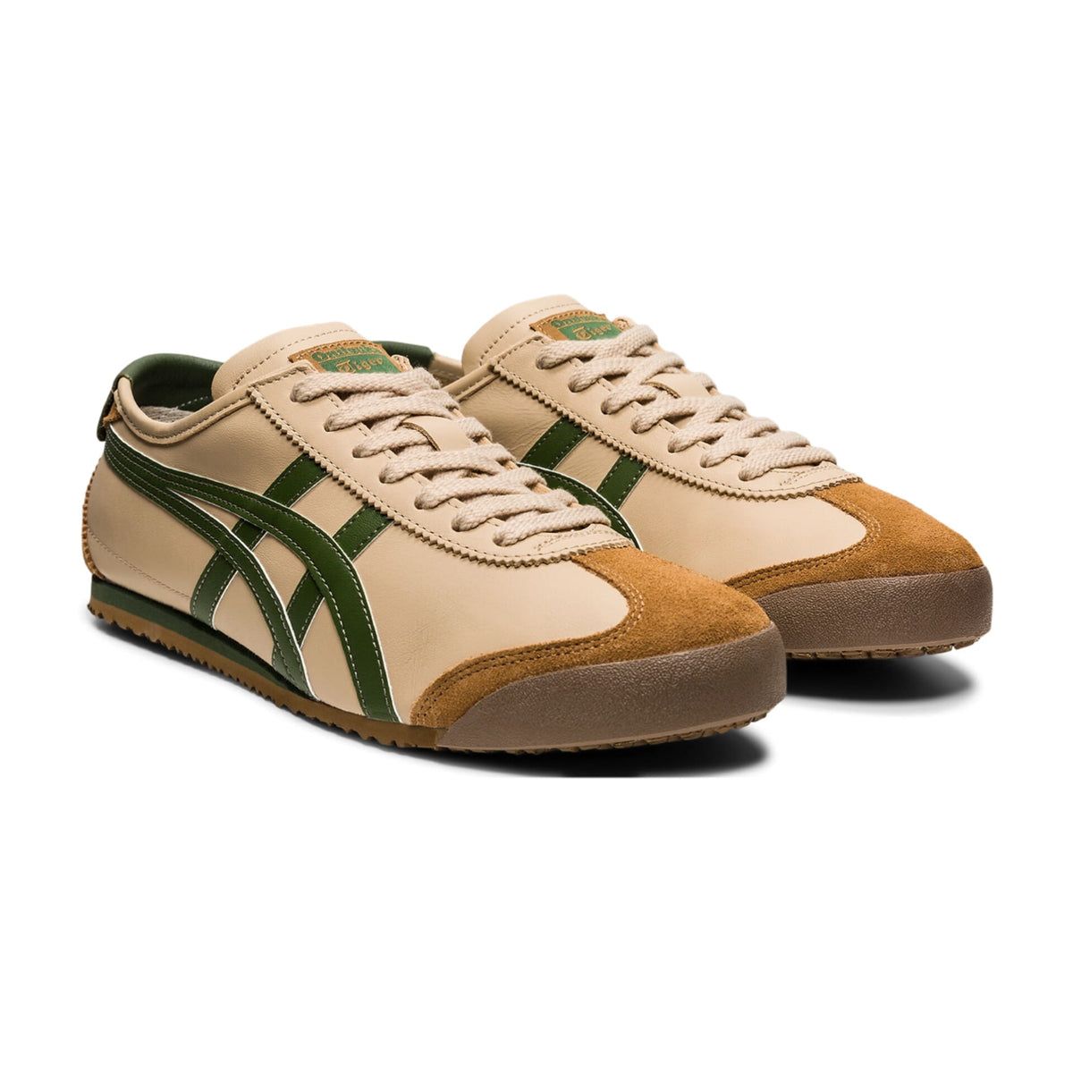 UNISEX SLIP ON (BEIGE/GRASS GREEN)
