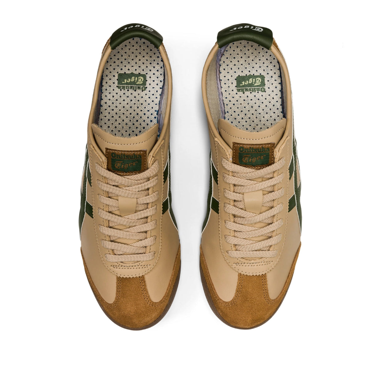 UNISEX SLIP ON (BEIGE/GRASS GREEN)