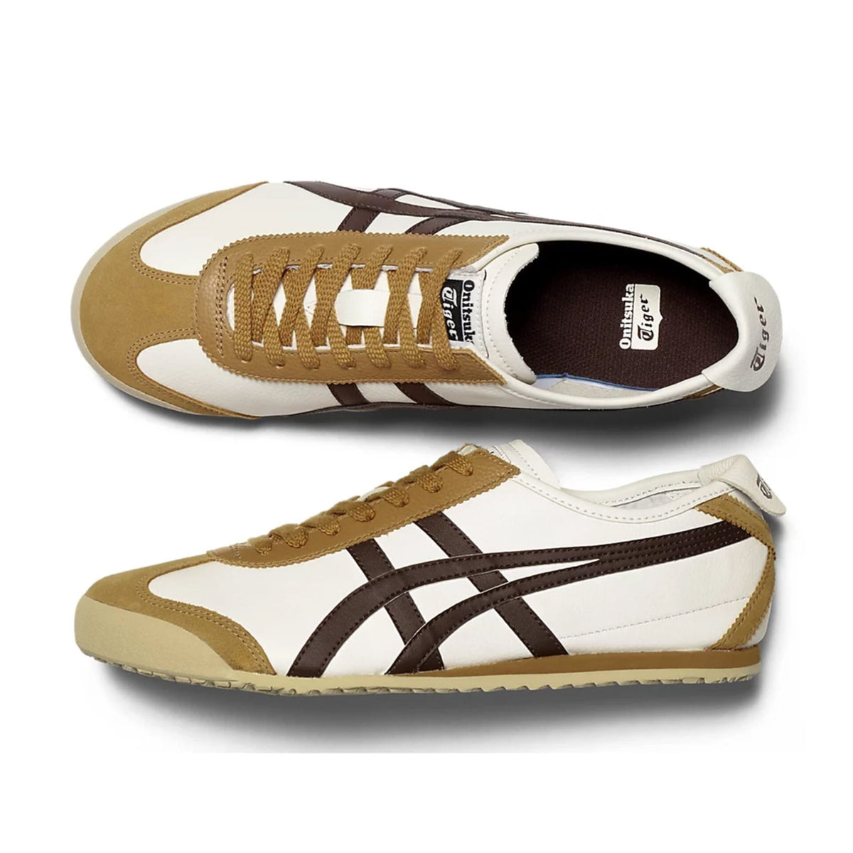 UNISEX SLIP ON (CREAM/LICORICE BROWN)