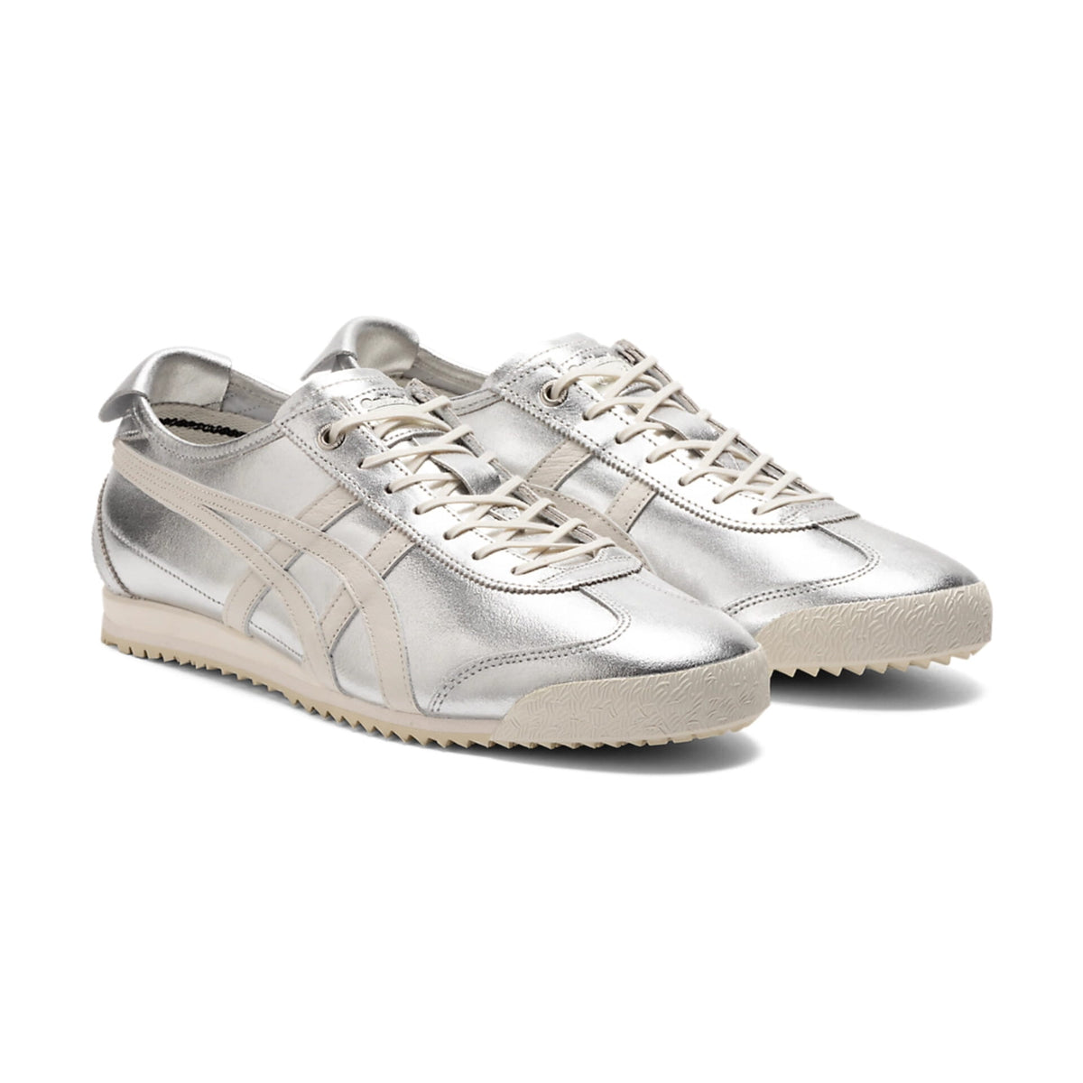 UNISEX SLIP ON (PURE SILVER/CREAM)