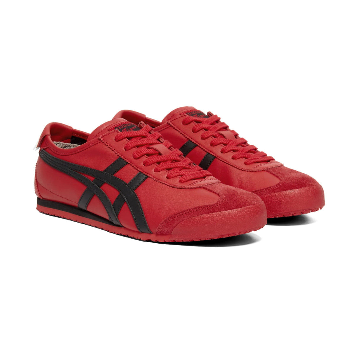 UNISEX SLIP ON (BLACK/RED)