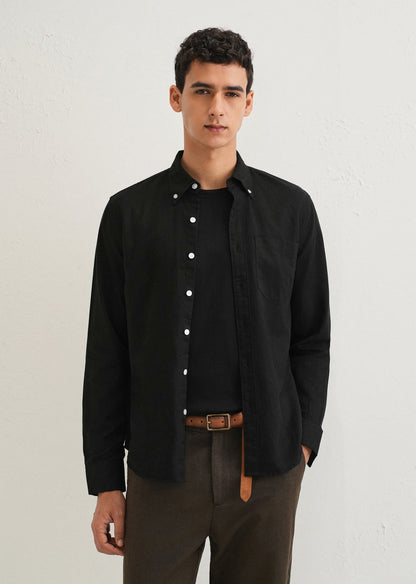 Linen Blend (Obsidian Black)
