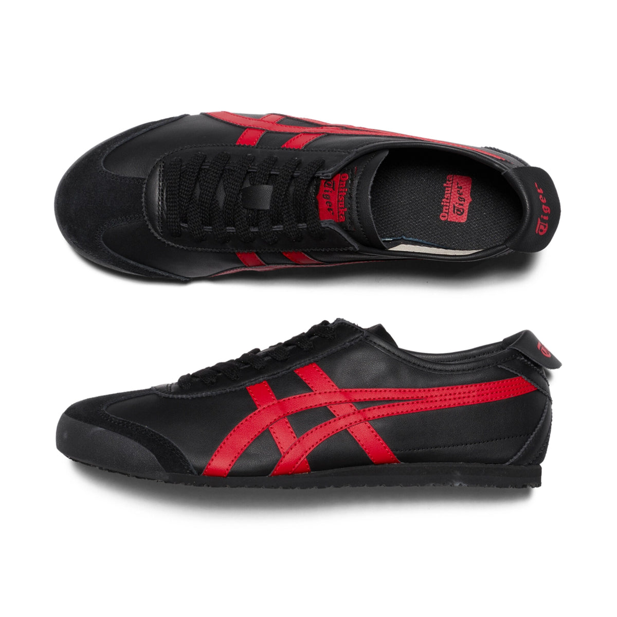 UNISEX SLIP ON (BLACK/CLASSIC RED)