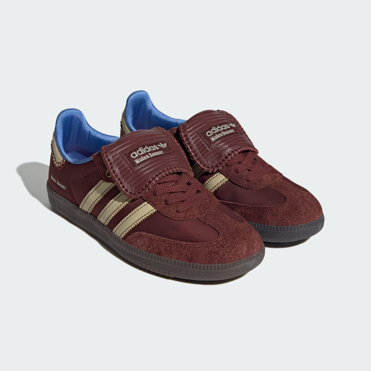 Wales Bonner Nylon Low Trainers (Brown/sandy Beige/lucky Blue)