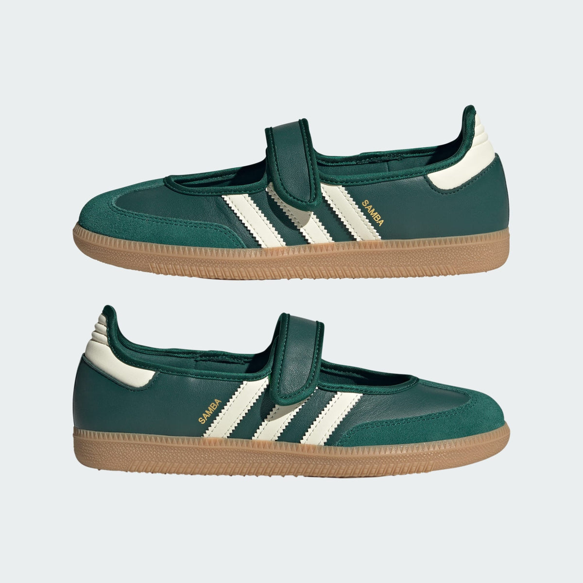 Jane Shoes (Collegiate Green/gum/cream White)