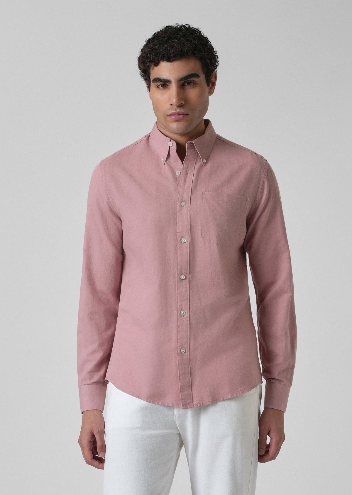 Linen Blend (Nude Pink)