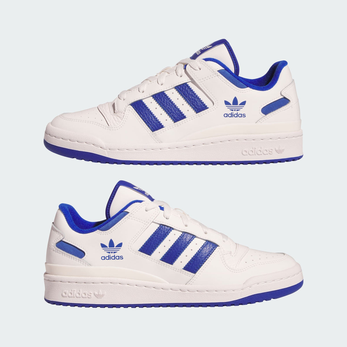 Casual Unisex (Core White/Royal Blue/Core White)