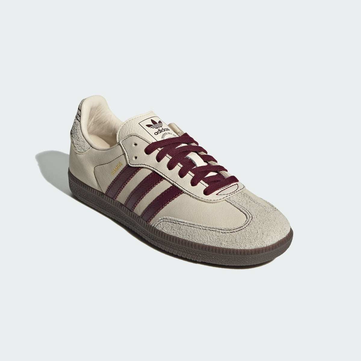 Casual Unisex (Wonder White/Maroon/Putty Grey)