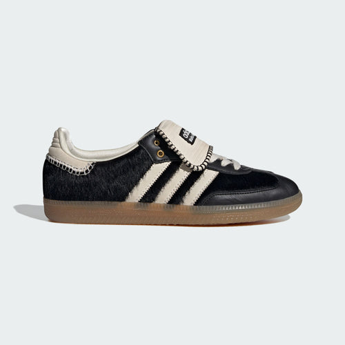 Wales Bonner Pony Tonal Low Trainers (Core Black/cream White/cream White)